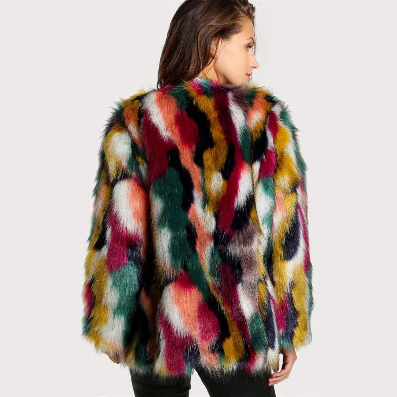 Radiance Luxe Faux Fur Coat