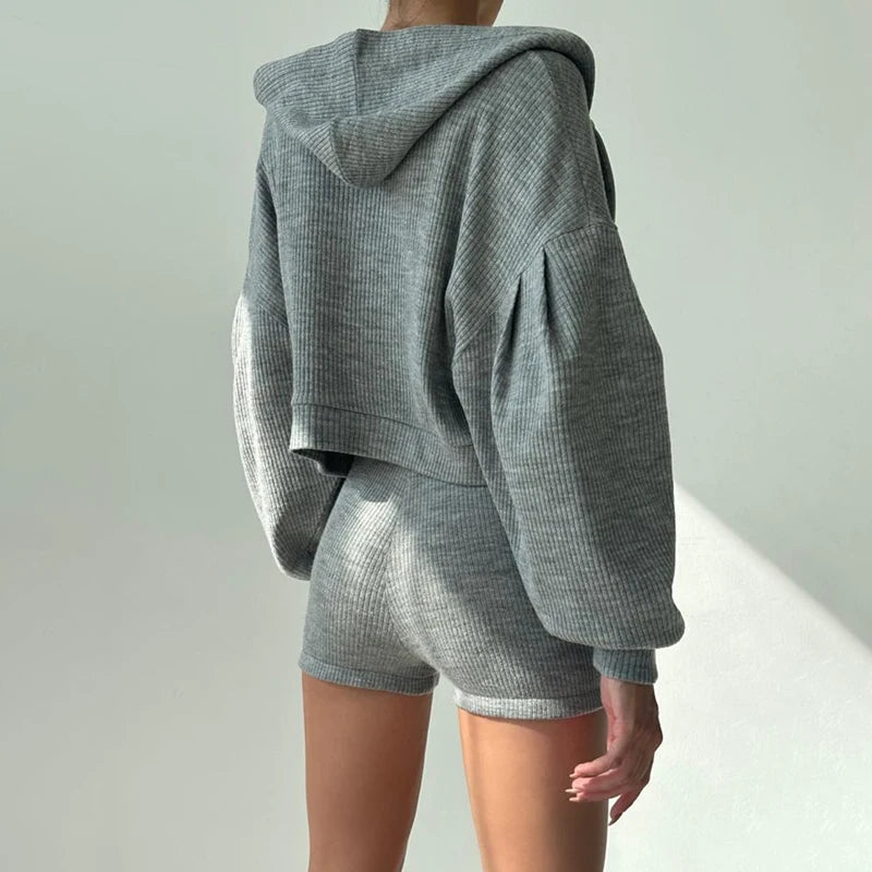 Sleek Sporty 3-Piece Tracksuit Set