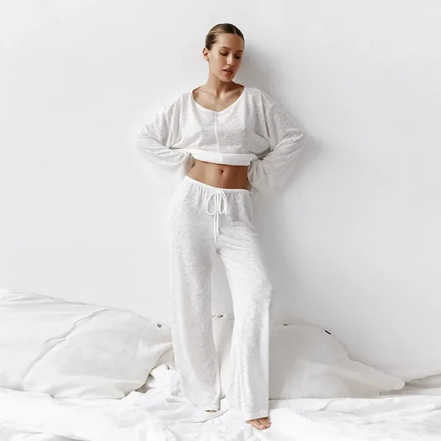 Luxe Comfort Knit Pajama Set