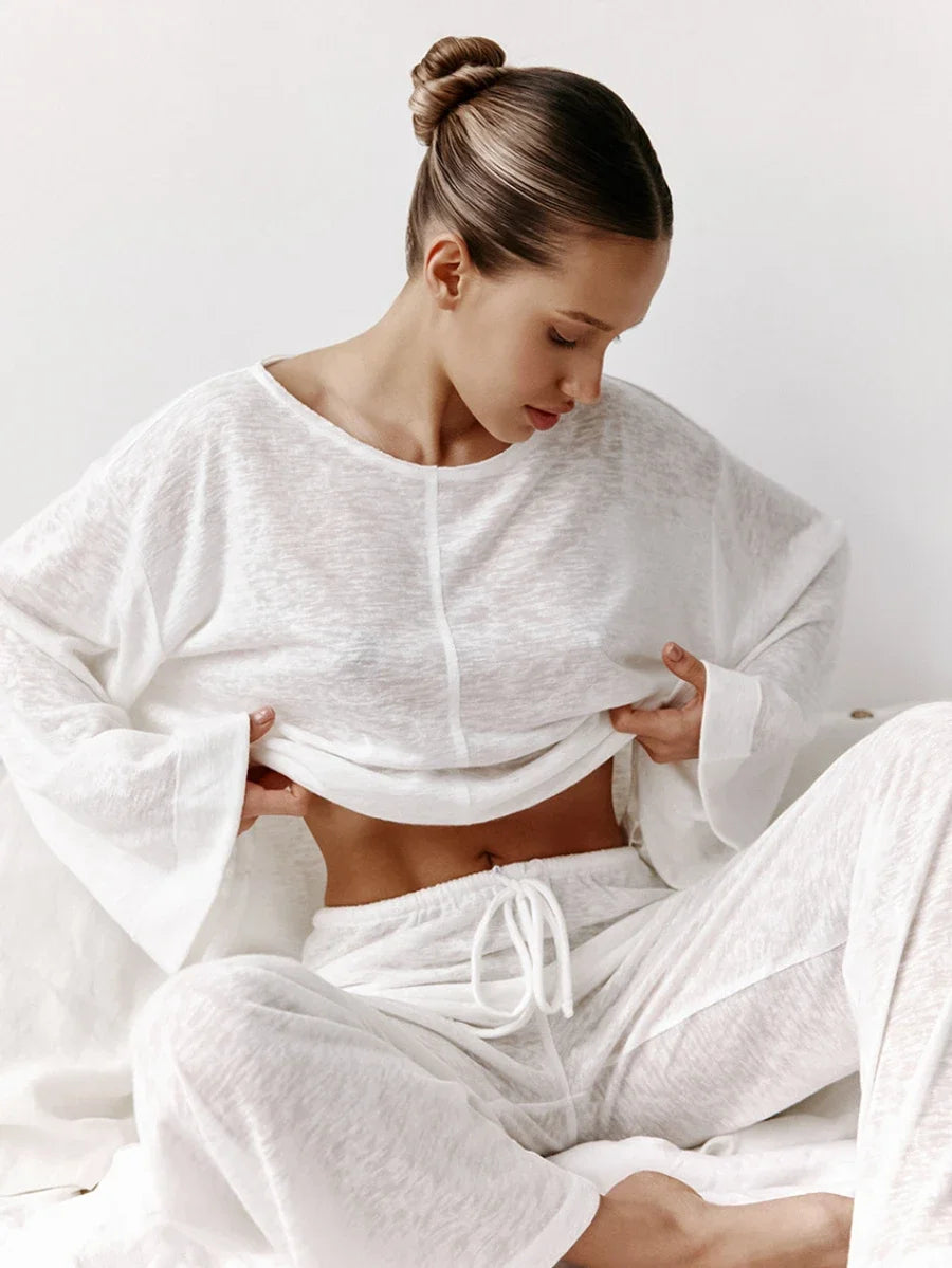 Luxe Comfort Knit Pajama Set