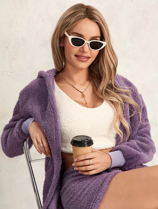 Cozy Plush 3-Piece Loungewear Set