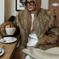 Chic Plush Short Faux Fur Coat