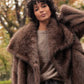 Chic Plush Short Faux Fur Coat