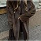 Ethereal Warmth Faux Fur Overcoat