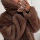Bianca™ - Cozy Charm Brown Faux Fur Coat