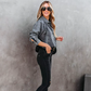Urban Edge Button-Down Blouse