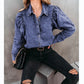 Urban Edge Button-Down Blouse
